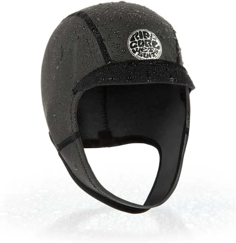 Dawn Patrol 2mm Surf Cap Hat - Black